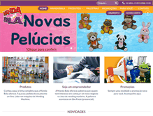 Tablet Screenshot of mandabala.com.br